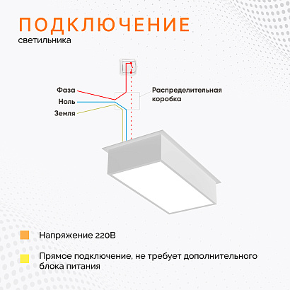 Светильник для потолка грильято PIXEL DUO 17,6W/4000K Белый